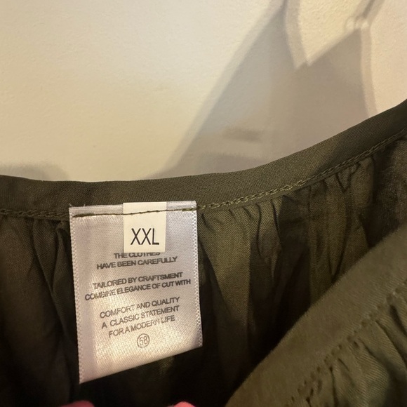 Women’s XXL Army Green Cami Jumpsuit - Buenos Ninos B&N - Picture 4 of 7